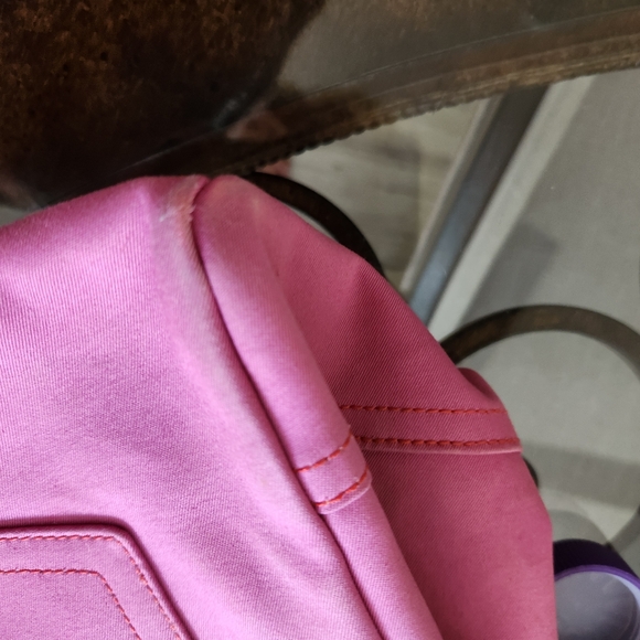 Vintage Coach Hampton Purple & Orange Handbag Tote Purse - Picture 14 of 15